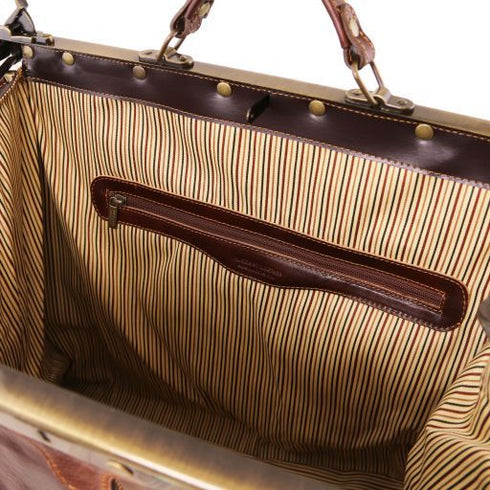 Madrid - Gladstone Leather Bag - Small size